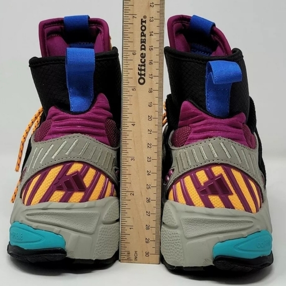 Adidas Original Men’s Size 8 TORSION TRDC MID FW9173 Tech Beige Berry Solar New - Picture 5 of 12